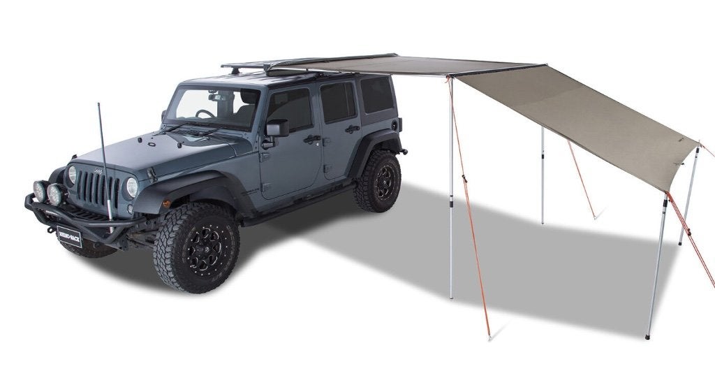 Rhino Rack Sunseeker luifel 200M plus extra doek, Caravans en Kamperen, Ophalen, Zo goed als nieuw