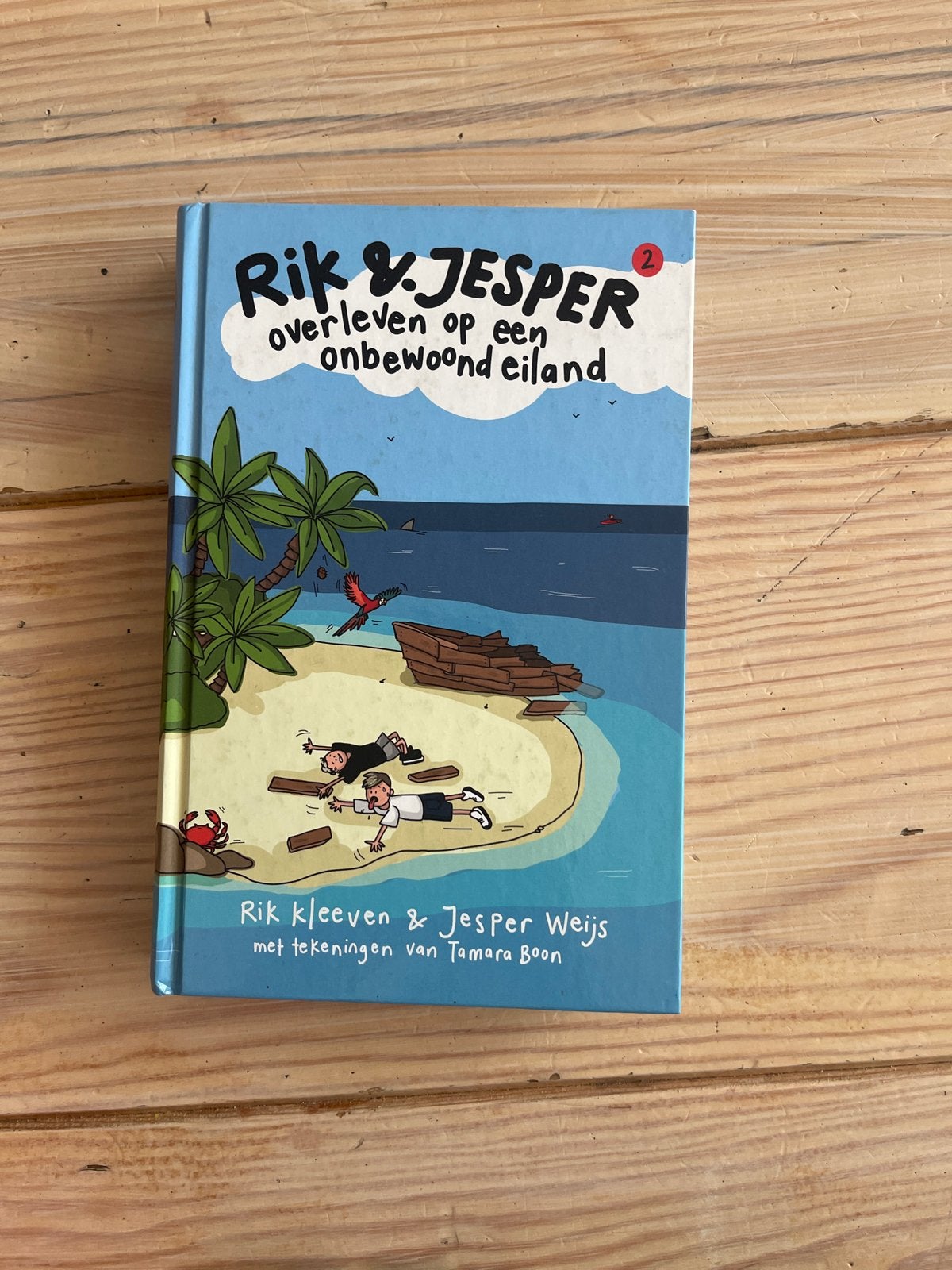 Rik & Jesper: Overleven op een onbewoond eiland & Zoef, Ophalen, Zo goed als nieuw, Fictie algemeen