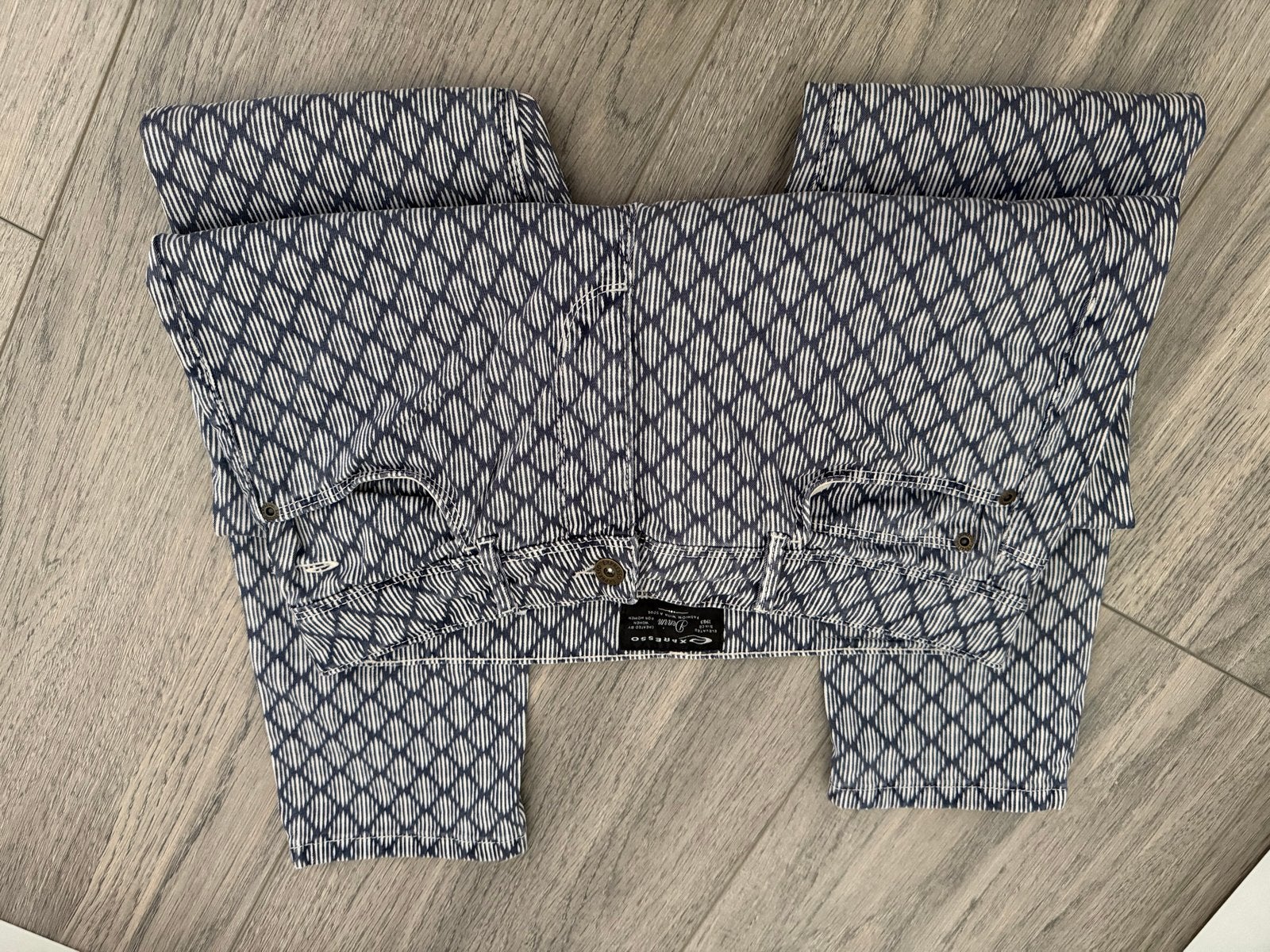 Expresso Jeans Maat 38 met Patroon, Maat 38/40 (M), Blauw, Ophalen of Verzenden, Zo goed als nieuw