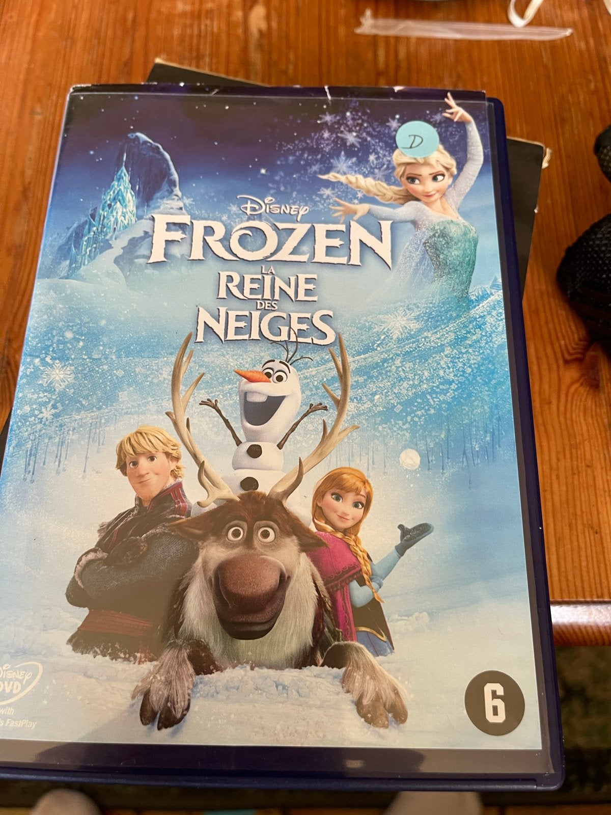 Disney Frozen: La Reine des Neiges (DVD), Animatie, Alle leeftijden, Nederlands, Film