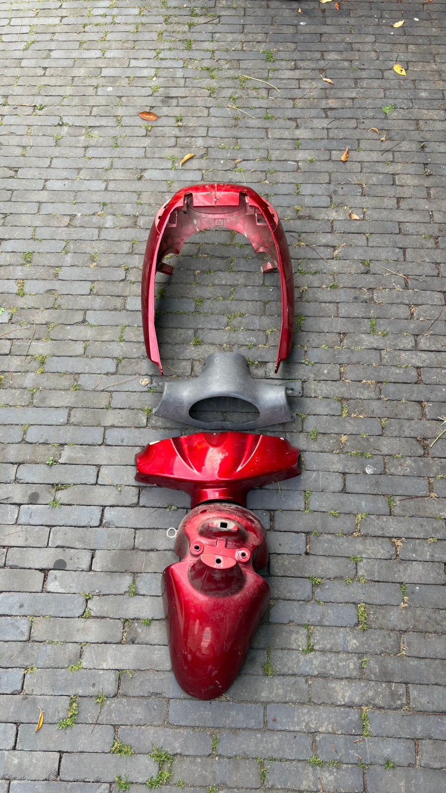 Kappen vivacity rood, Fietsen en Brommers, Ophalen, Zo goed als nieuw, Kap, Peugeot