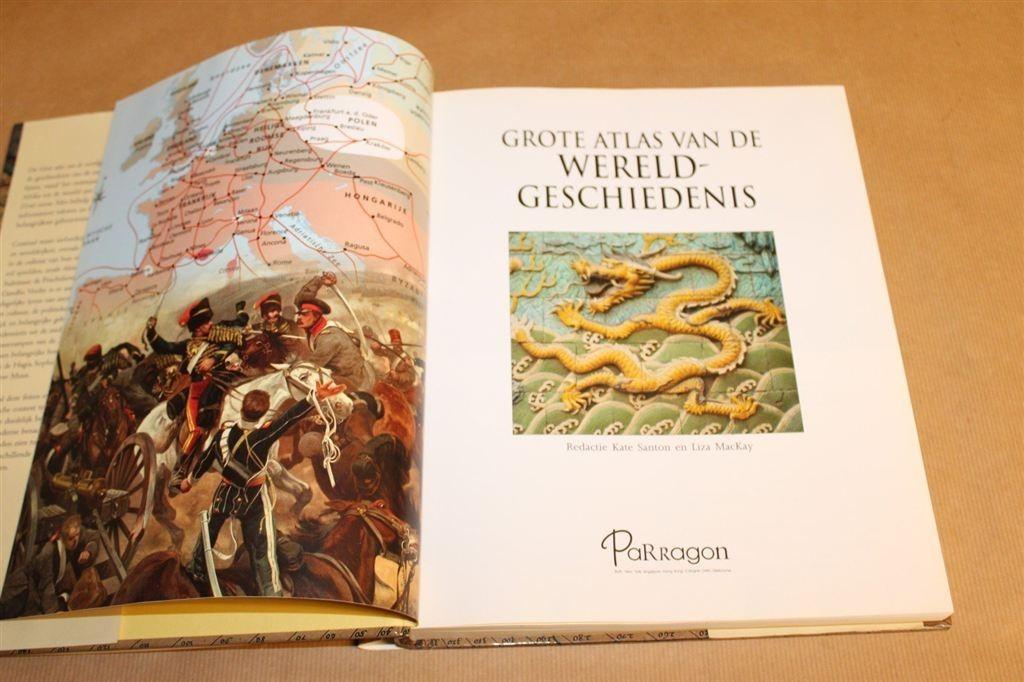 Grote atlas van de wereldgeschiedenis — Met ruim 60 Kaarten, Boeken, Ophalen of Verzenden, Zo goed als nieuw, Overige gebieden