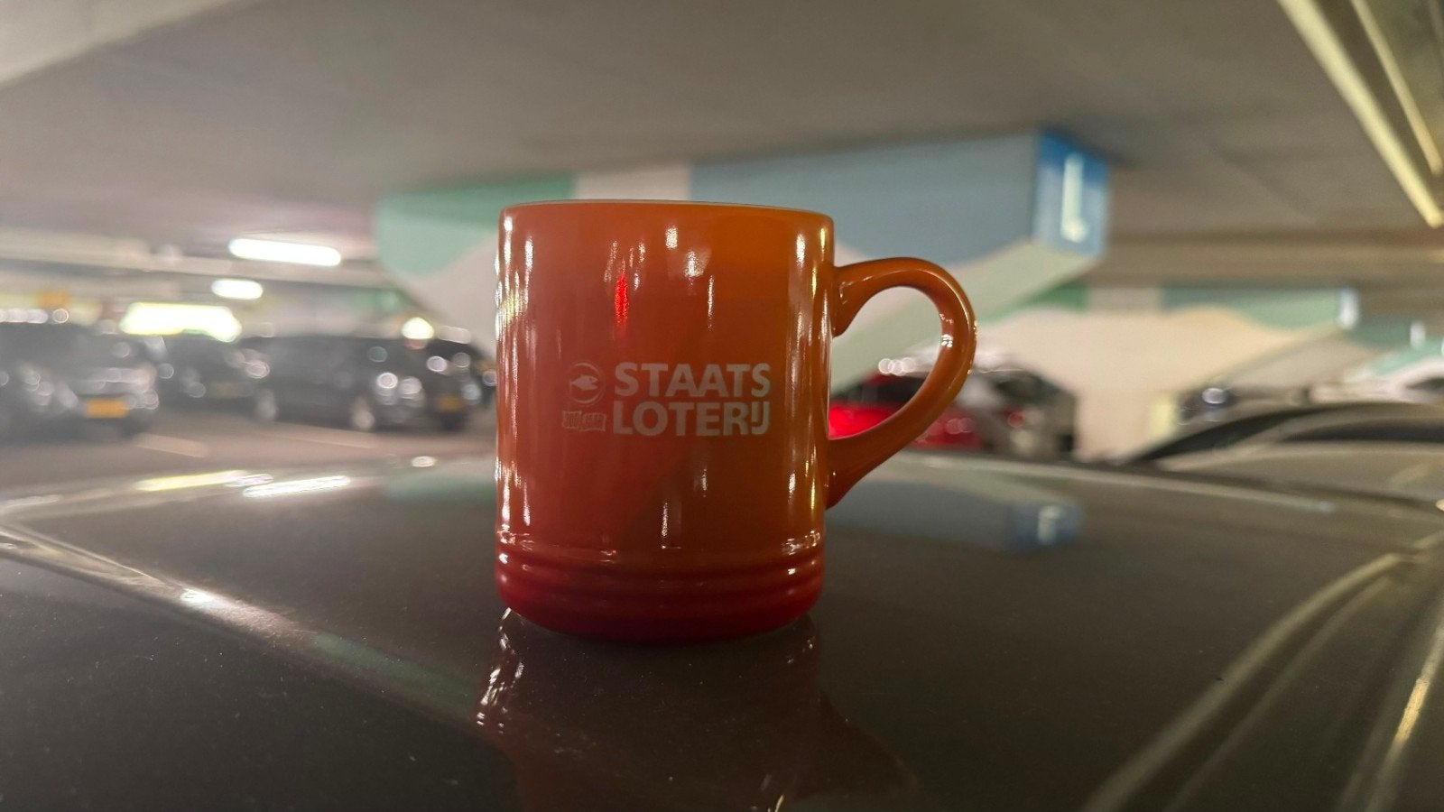 Staatsloterij mok - Zo goed als nieuw, Ophalen of Verzenden