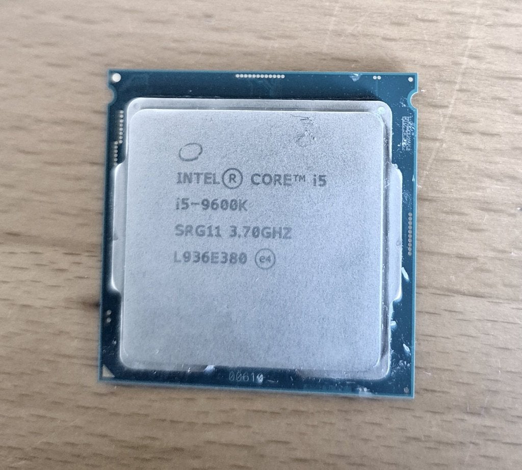 Intel core i5-9600K processor, Computers en Software, Processors, LGA 1151, Ophalen of Verzenden, Zo goed als nieuw, Intel Core i5