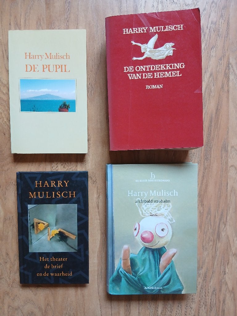 4 boeken door Harry Mulisch - samen €8, Verzenden, Gelezen