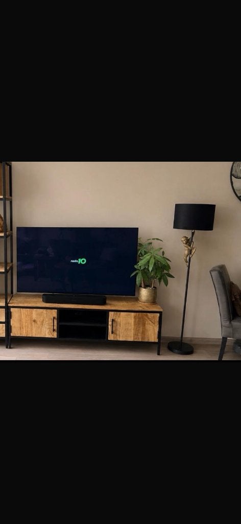 Mango tv kast, Ophalen, 100 tot 150 cm, Zo goed als nieuw, Minder dan 100 cm