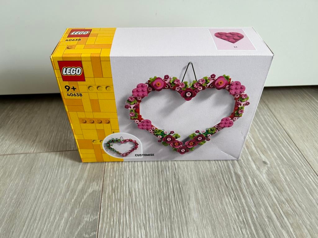 Lego 40638 hartvormige versiering NIEUW, Overige thema's, Lego, Nieuw, Ophalen of Verzenden