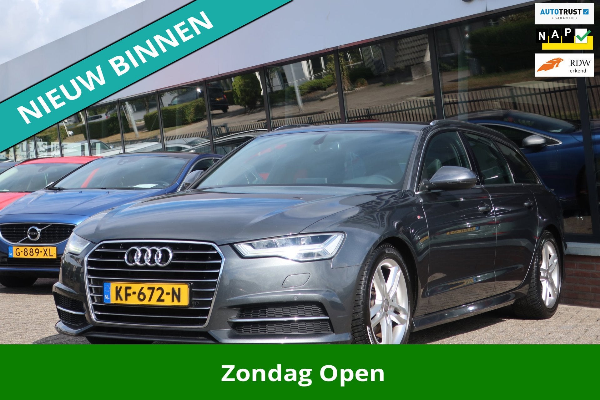 Audi A6 Avant 1.8 TFSI ultra Adrenalin Sport 2X S-Line_LED_G, Auto's, Audi, Automatische klimaatregeling, Origineel Nederlands