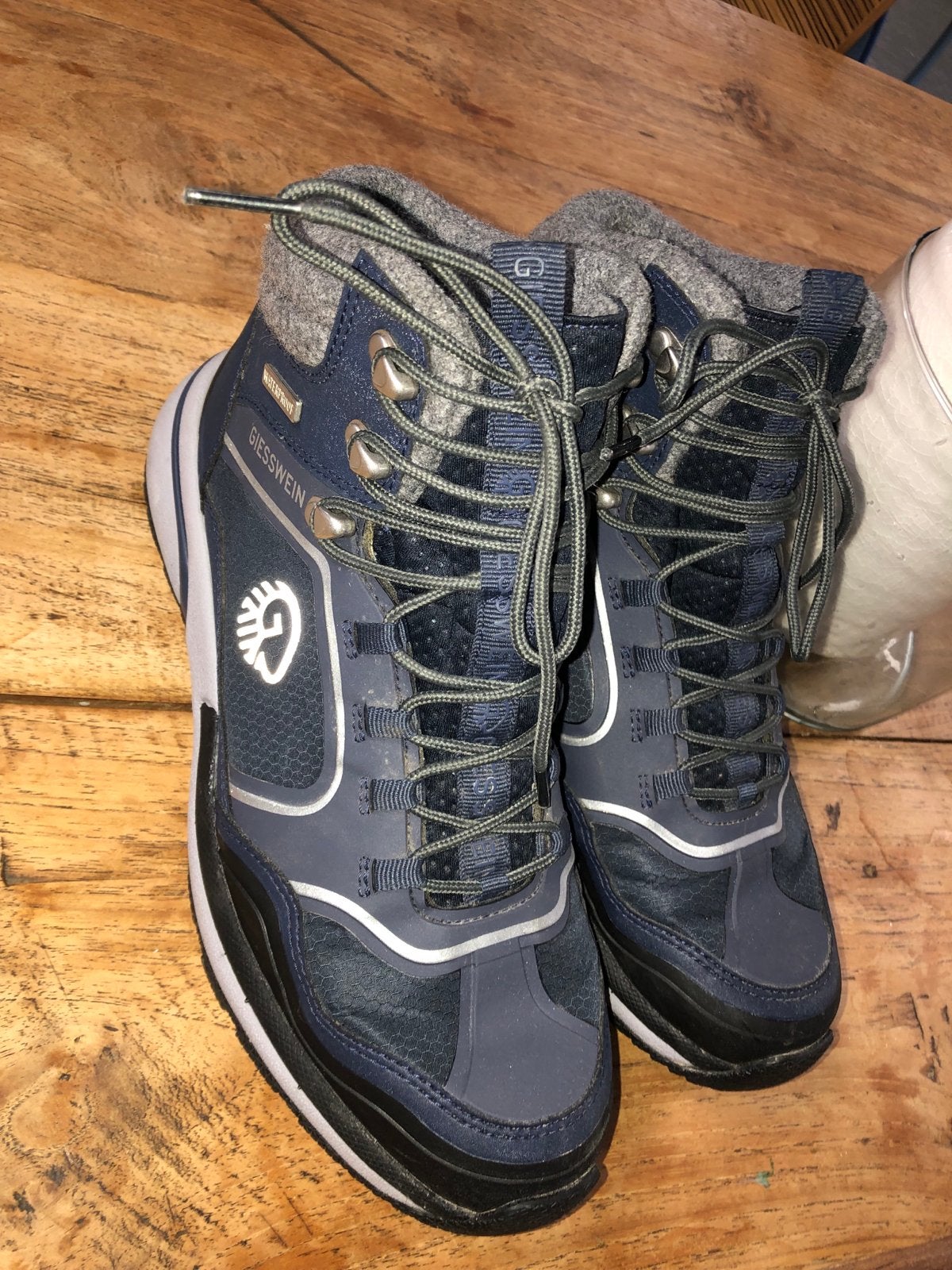 Giesswein Wool Cross X Alpine Dames - Maat 39, Ophalen of Verzenden, Zo goed als nieuw, Blauw, Wandelschoenen