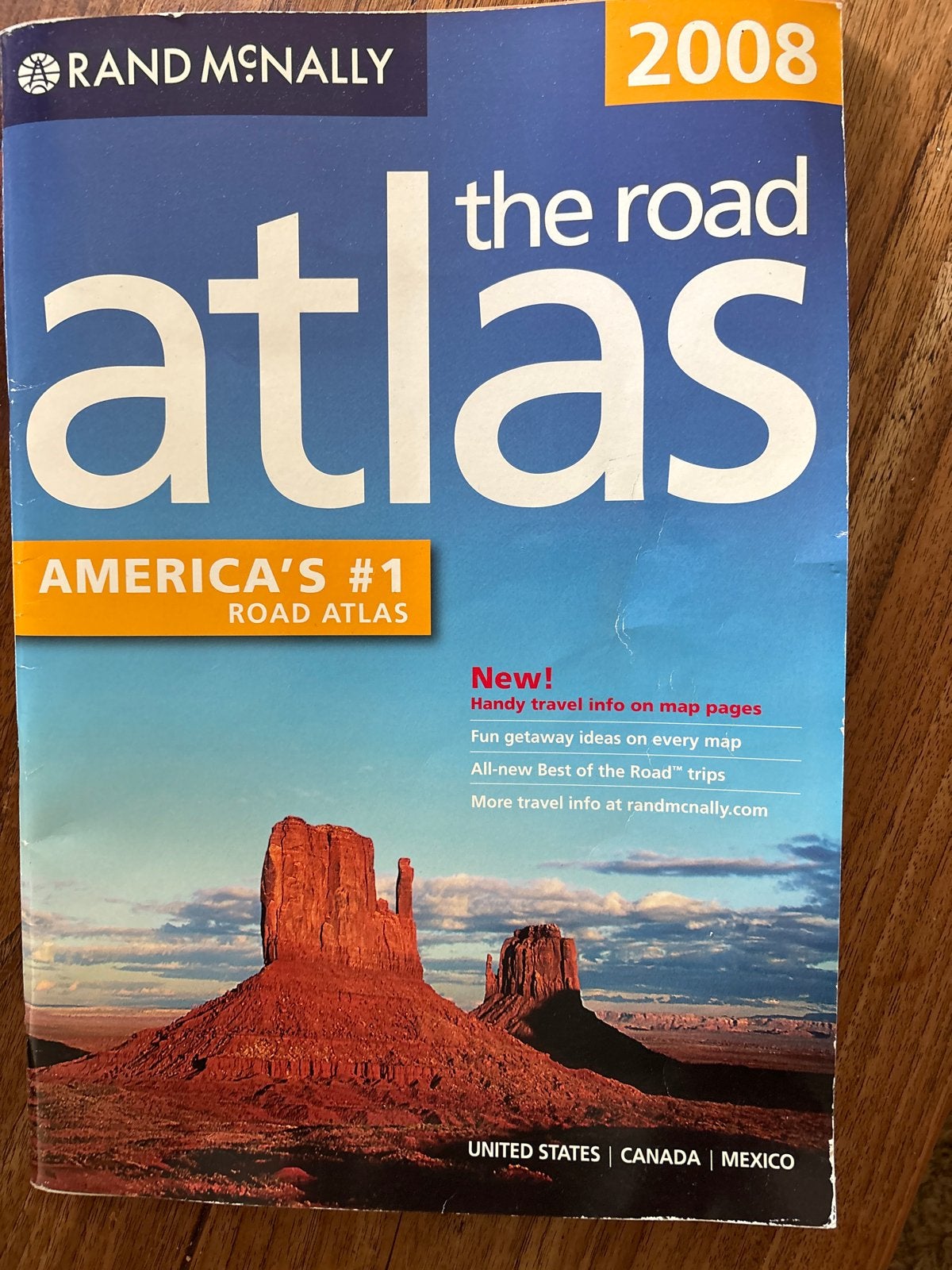 Rand McNally The Road Atlas 2008 - Amerika's #1 Wegenatlas, Gelezen, Overige atlassen, Overige gebieden, 2000 tot heden