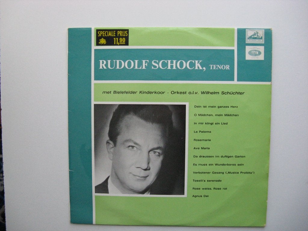 Rudolf Schock, Ophalen of Verzenden, Zo goed als nieuw, 12 inch