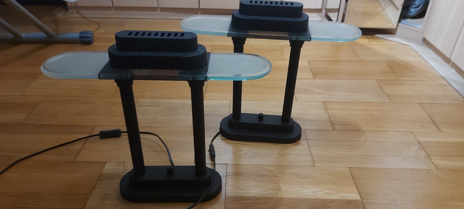 Robert Sonneman Bankiers lamp, Ophalen, Gebruikt, Zwart, Bankierslamp