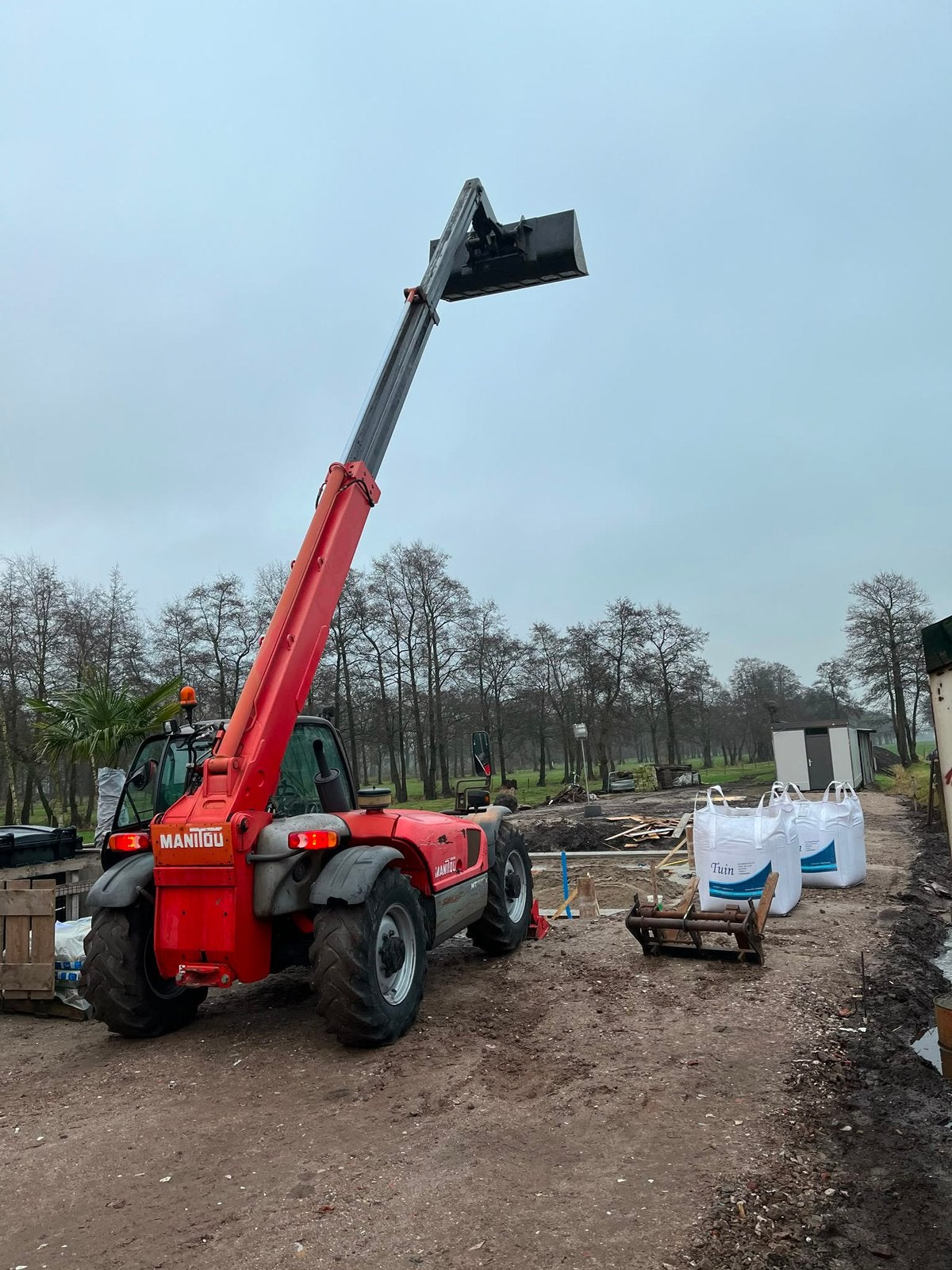 Manitou verreiker MT1030S, Ophalen, Verreiker
