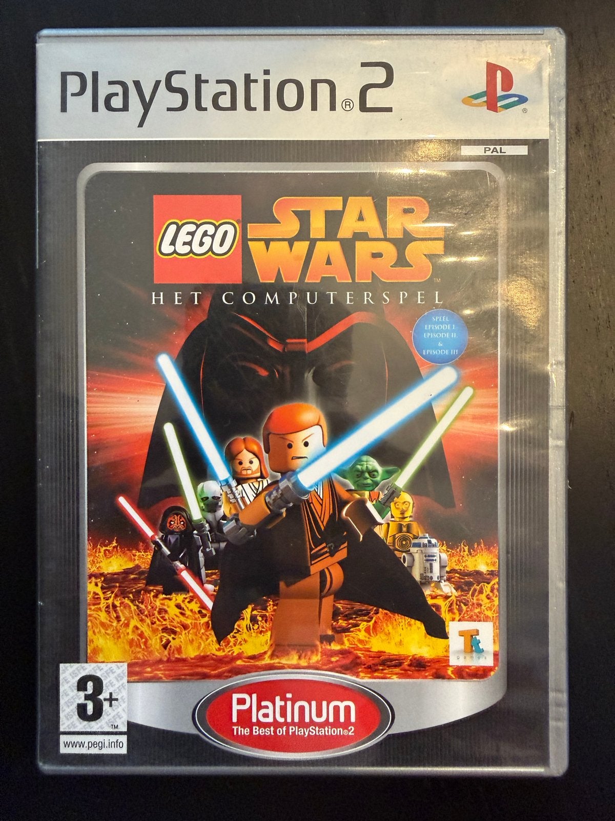 4x PS2 Games: Star Wars Lego, Force Unleashed, Bombad Racing