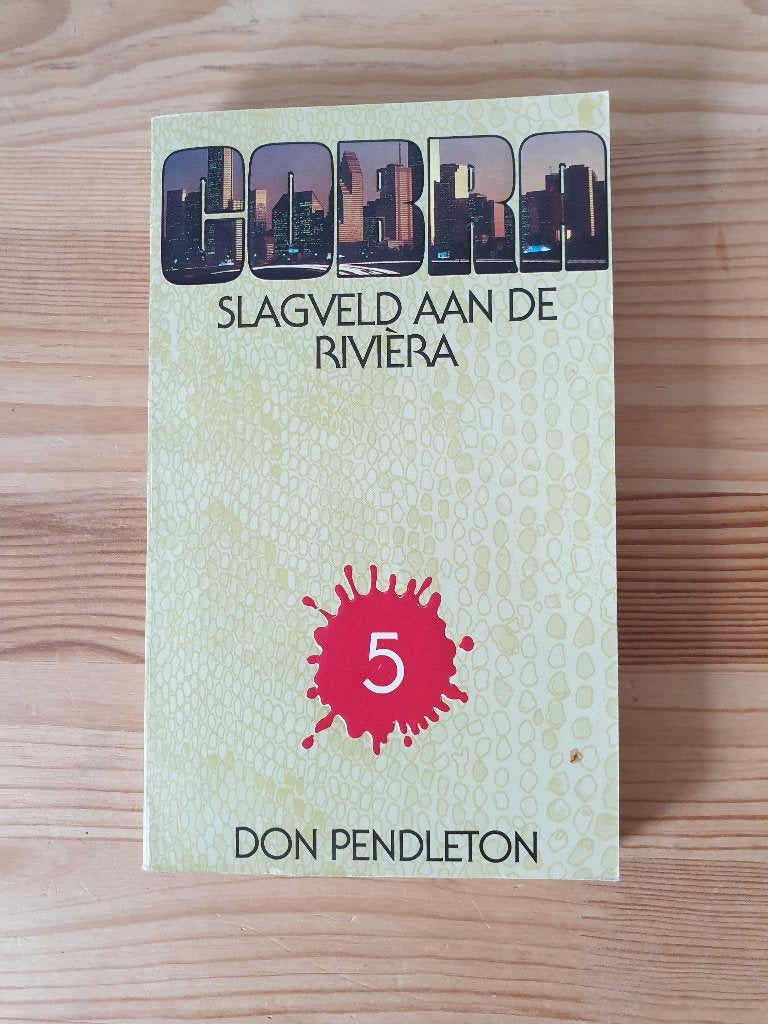 Pocketboek - Cobra - Slagveld aan de Riviera - Don Pendleton, Verzenden, Gelezen