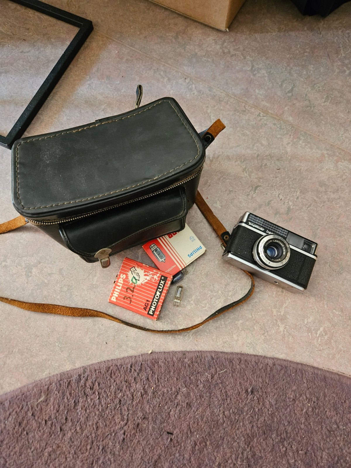 Voigtländer Bessy AK Compact Camera met tas en flitsers, Ophalen, Gebruikt, Compact, Overige Merken
