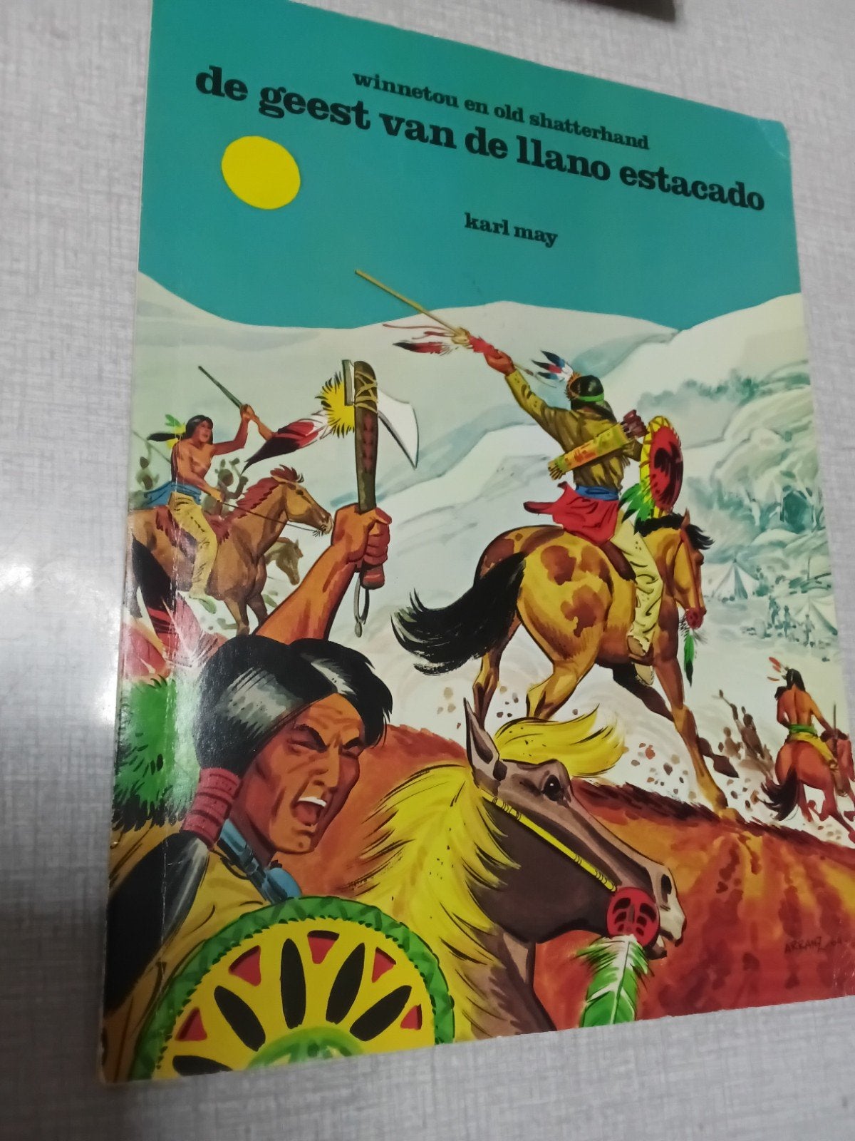 strip van Winnetou en Old Shatterhand,1972,1e druk., Boeken, Eén stripboek, Ophalen