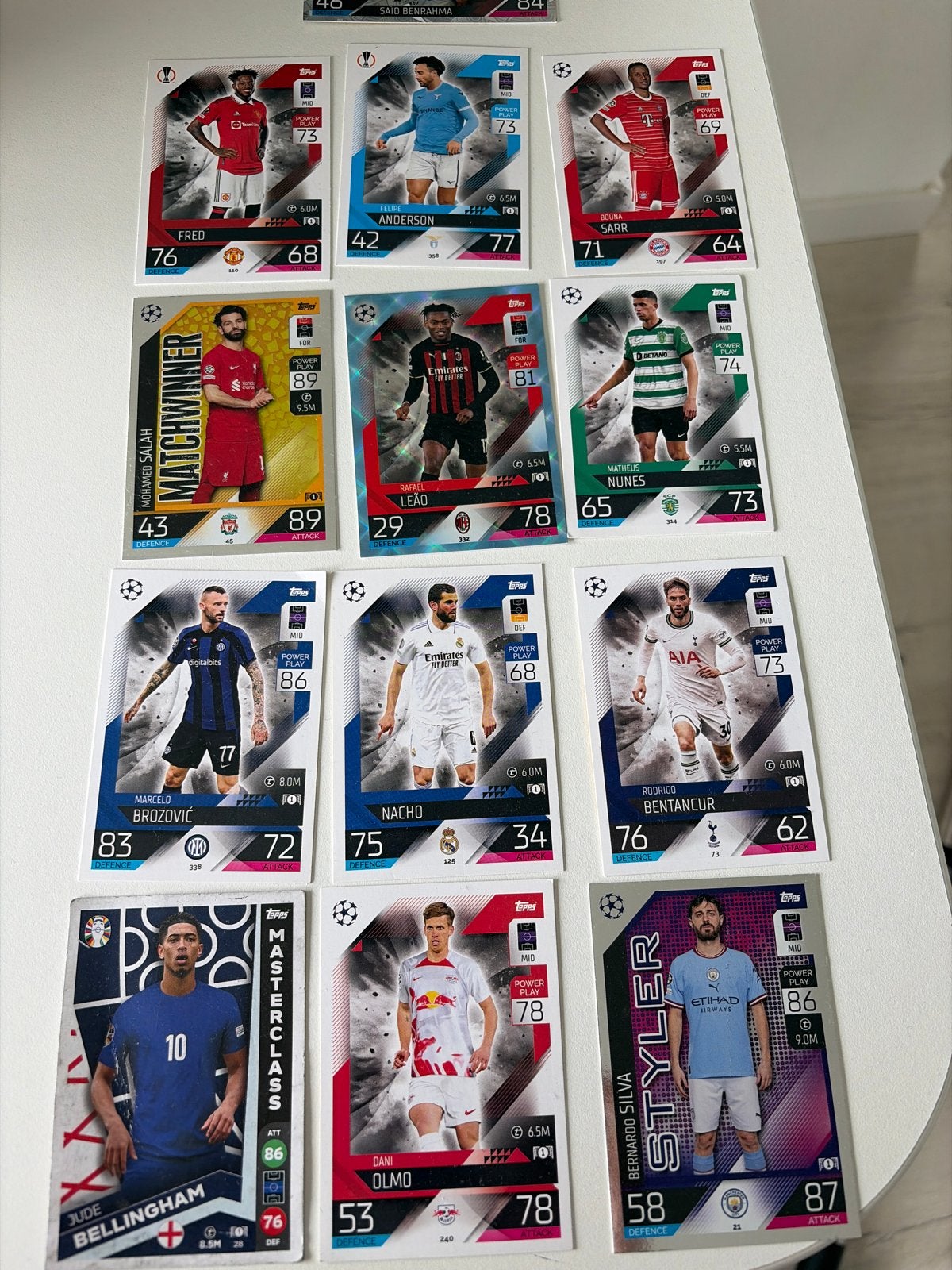 Topps Match Attax Champions League Voetbal Kaarten, Ophalen of Verzenden, Zo goed als nieuw, Buitenlandse clubs, Spelerskaart