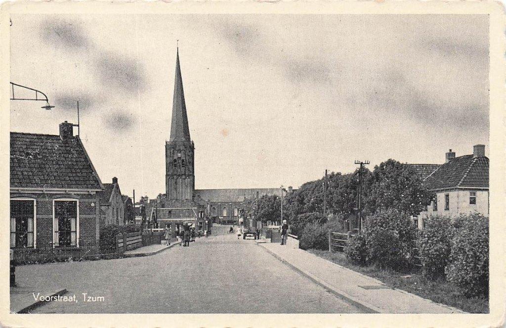 703-491-037 Voorstraat Tzum, Verzenden, Voor 1920, Friesland