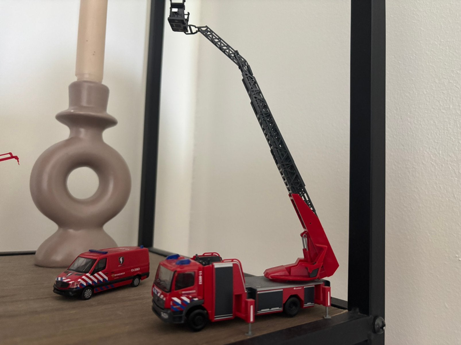 Verzameling brandweer 1:87, Ophalen of Verzenden, Zo goed als nieuw, Bus of Vrachtwagen, Herpa
