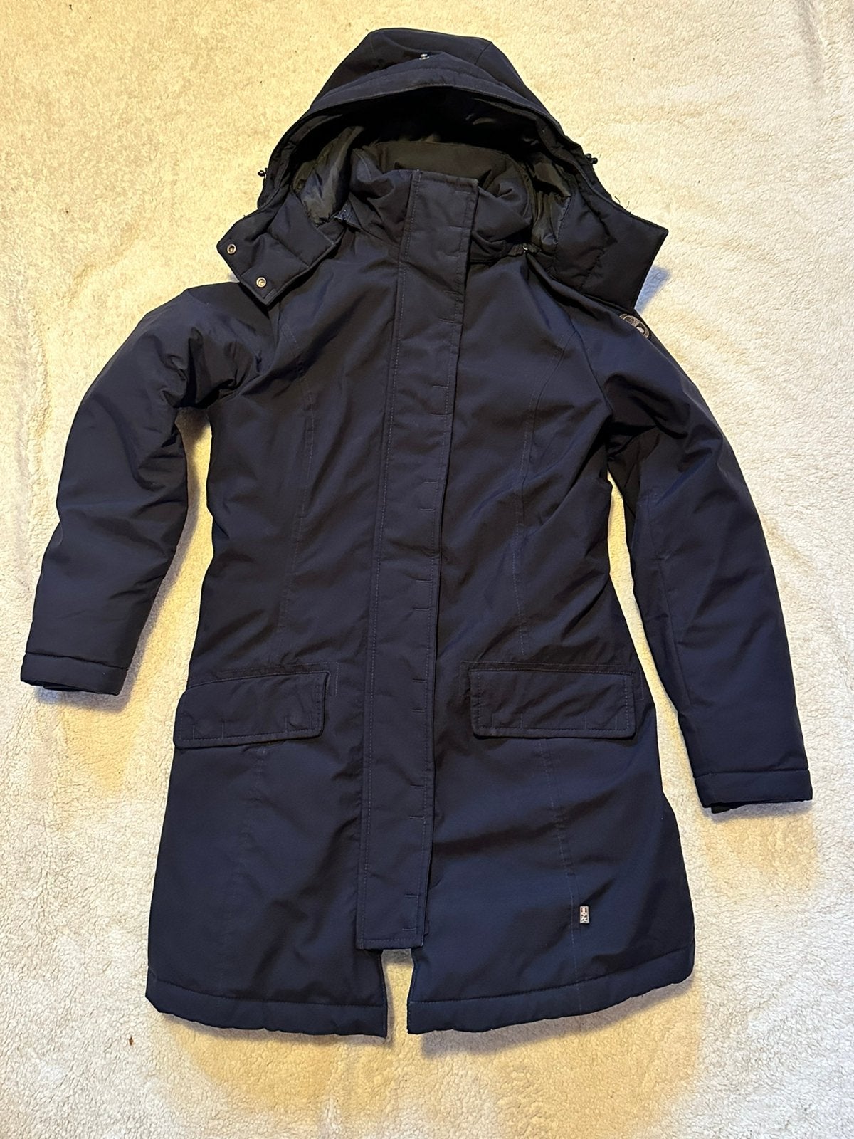 Napapijri dames of meiden warme winterjas maat S zgan, Kleding | Dames, Ophalen of Verzenden, Zo goed als nieuw, Maat 36 (S), Blauw
