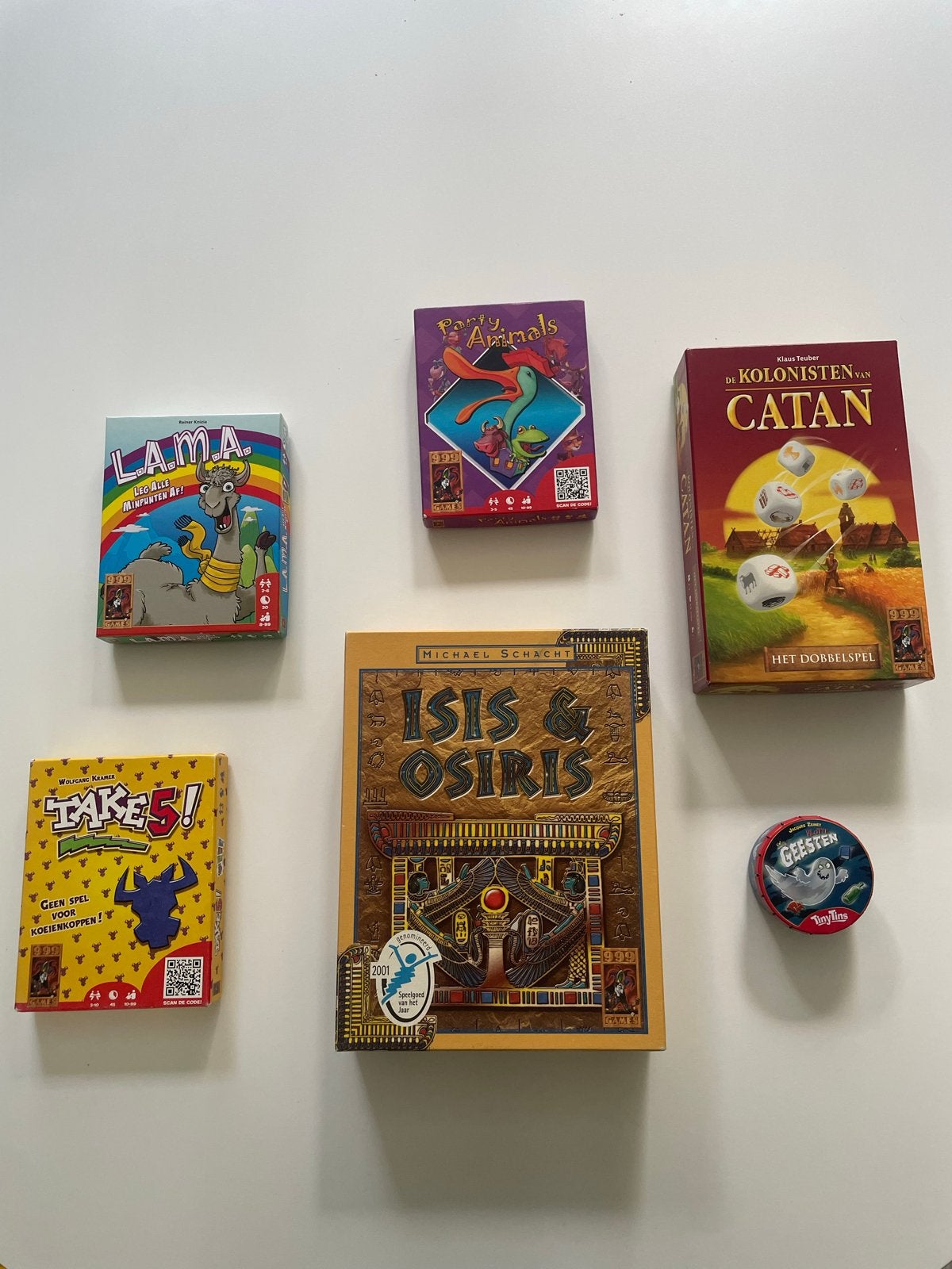 Spelletjes collectie: 6 stuks, Een of twee spelers, Ophalen of Verzenden, Gebruikt, Reisspel