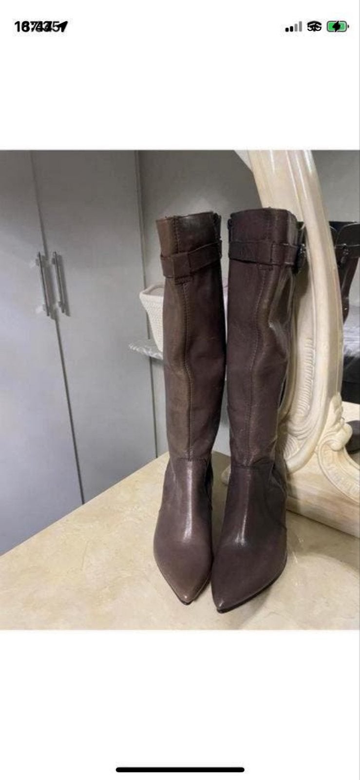Lavorazione Artigiana leren laarzen - maat 36 nieuw, Kleding | Dames, Schoenen, Ophalen, Nieuw, Bruin, Hoge laarzen