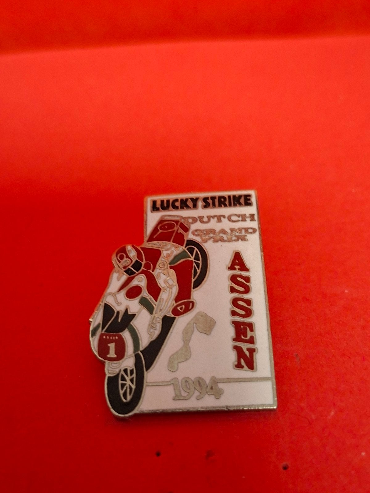 Motor Pin DUTCH TT ASSEN 1994, Verzamelen, Speldjes, Pins en Buttons, Ophalen of Verzenden, Zo goed als nieuw, Sport