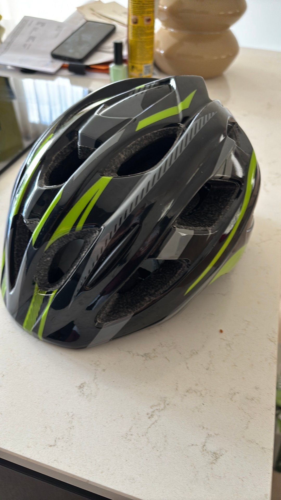 Fiets helm voor kinderen maat s/m met lampje, Fietsen en Brommers, Fietsaccessoires | Fietshelmen, Ophalen of Verzenden, Gebruikt