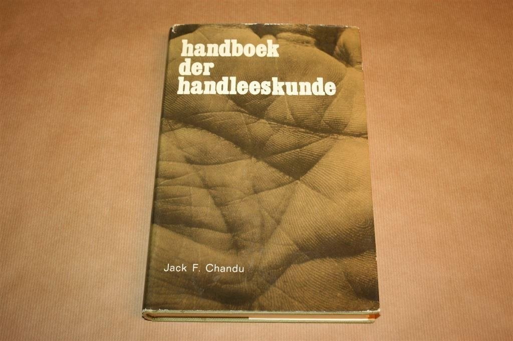 Handboek der handleeskunde. Jack F. Chandu., Boeken, Ophalen of Verzenden, Gelezen, Overige onderwerpen, Achtergrond en Informatie