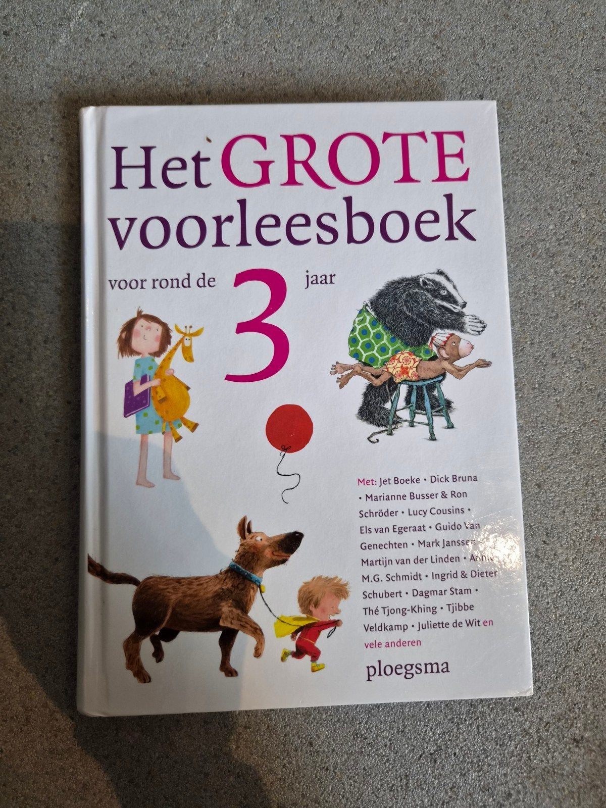 Het Grote Voorleesboek voor rond de 3 jaar, Boeken, Ophalen of Verzenden, Zo goed als nieuw, Diverse auteurs, 2 tot 3 jaar