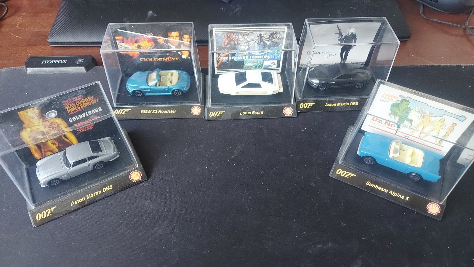 James Bond Shell Auto's - Complete Set, Ophalen of Verzenden, Zo goed als nieuw, Auto, Overige merken