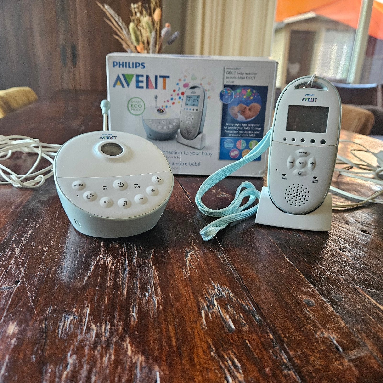 Philips Avent Babyfoon SCD580 met veel opties, Ophalen of Verzenden, Zo goed als nieuw, 250 meter of meer, Digitaal