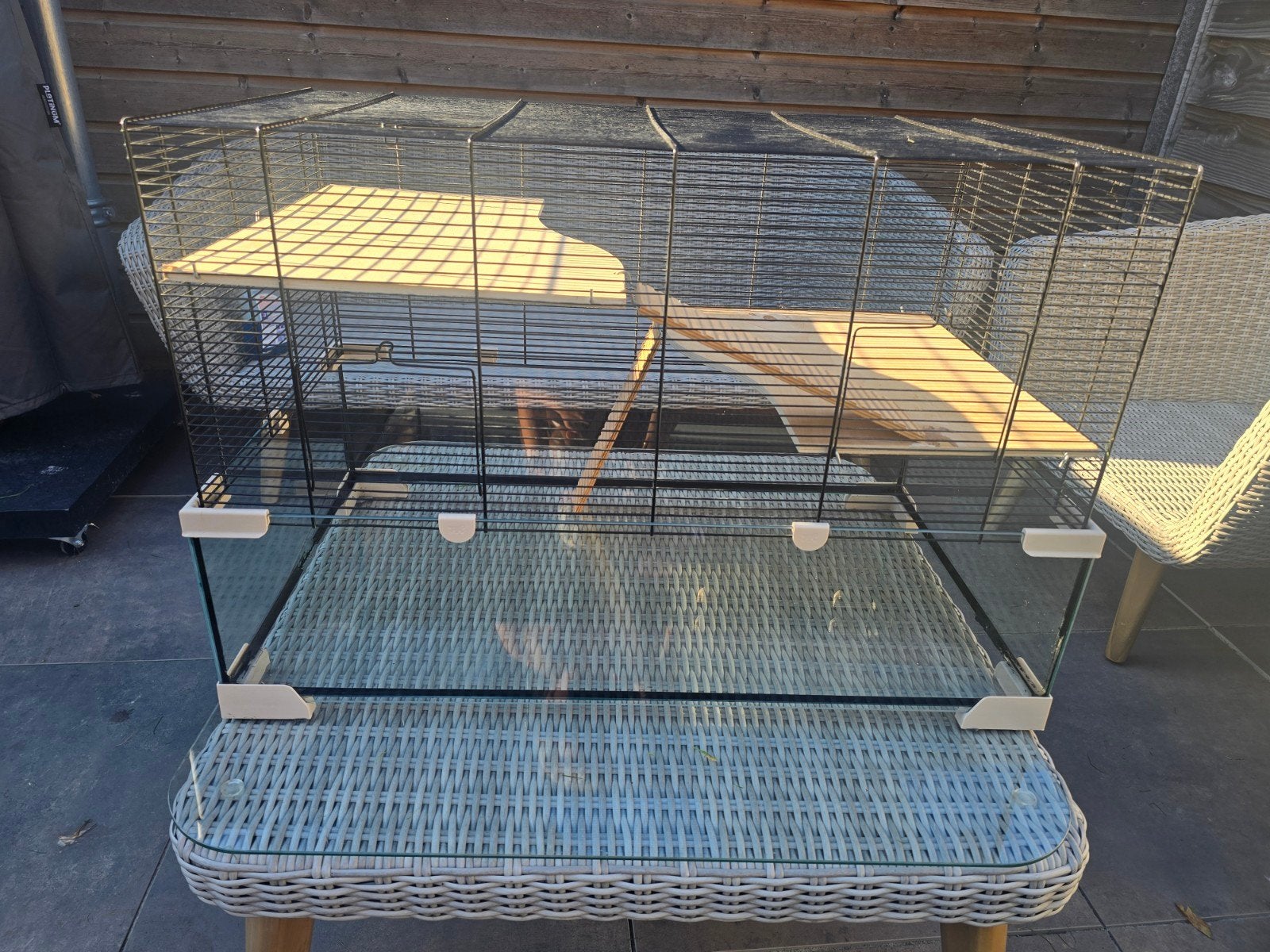 ferplast karat 80 hamsterkooi, Dieren en Toebehoren, Zo goed als nieuw, Hok, 75 tot 110 cm, Ophalen