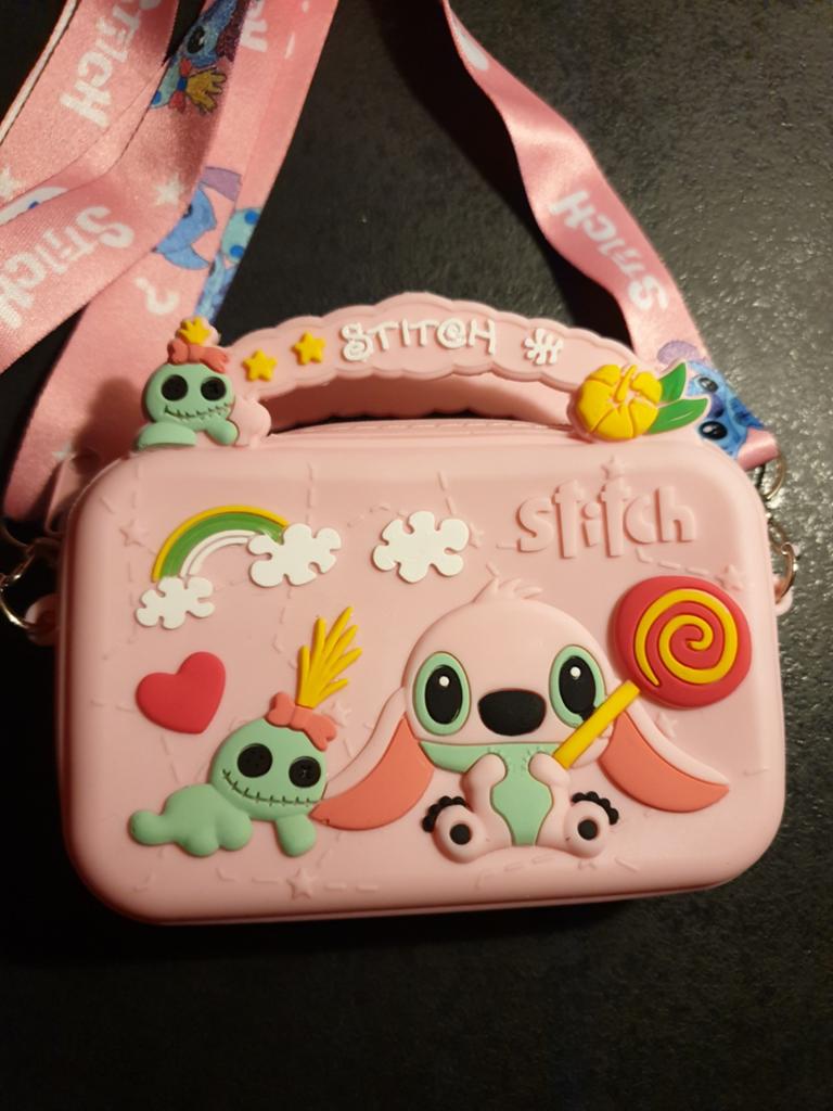 Stitch tasje roze, Minder dan 30 cm, Nieuw, Ophalen of Verzenden, Roze