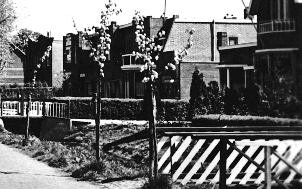 700864 Diemen NH 1944 Ouderkerkerlaan Postzegel Afgeweekt, Ophalen of Verzenden, 1940 tot 1960, Gelopen, Noord-Holland