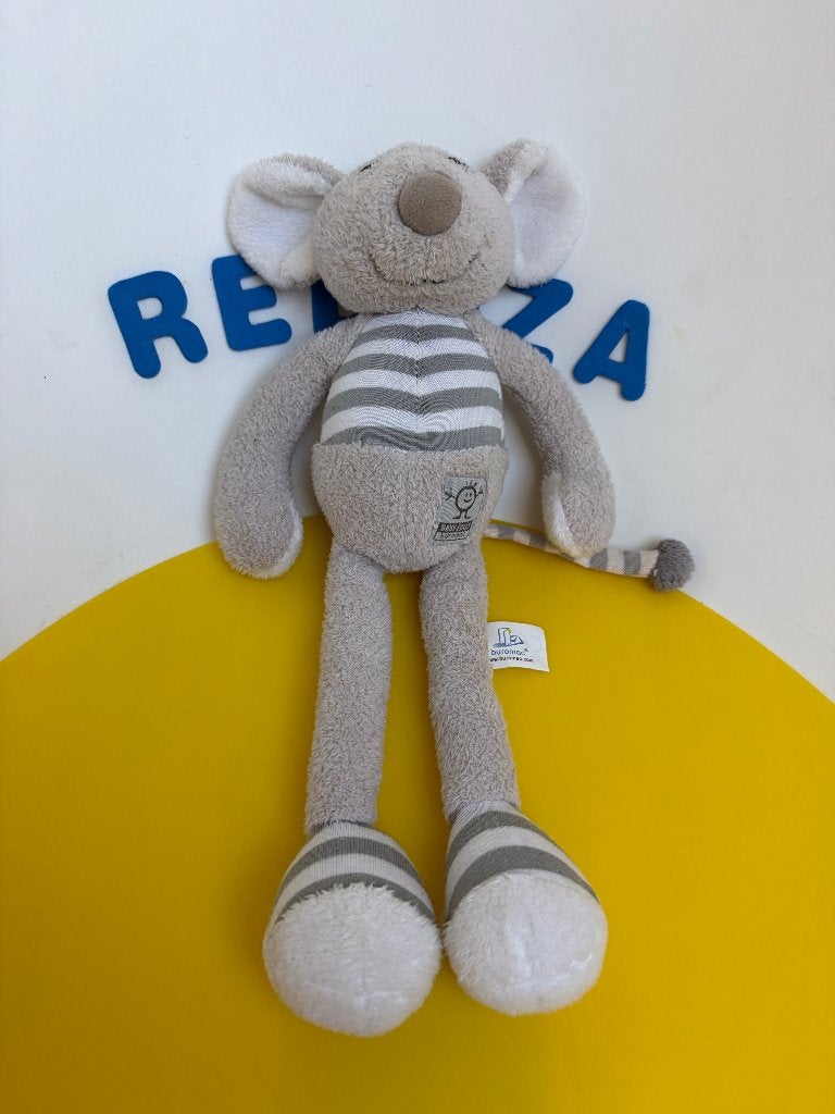K4057 nicotoy buromac muis muisje grijs, Kinderen en Baby's, Ophalen of Verzenden, Zo goed als nieuw, Overige typen