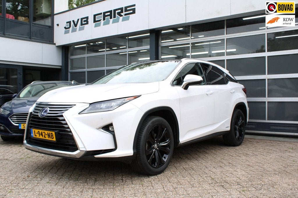 Lexus RX 450h 4WD President Line, Auto's, Lexus, Automaat, Euro 6, 138 €/maand, Wit