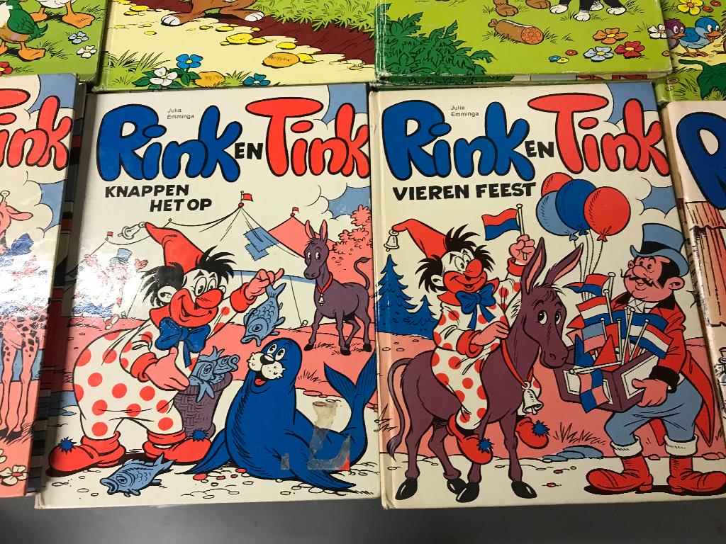 T.K. Rink en Tink en Klik en Klak zie actuele lijst, Ophalen of Verzenden, Gelezen, Voges, Fictie algemeen