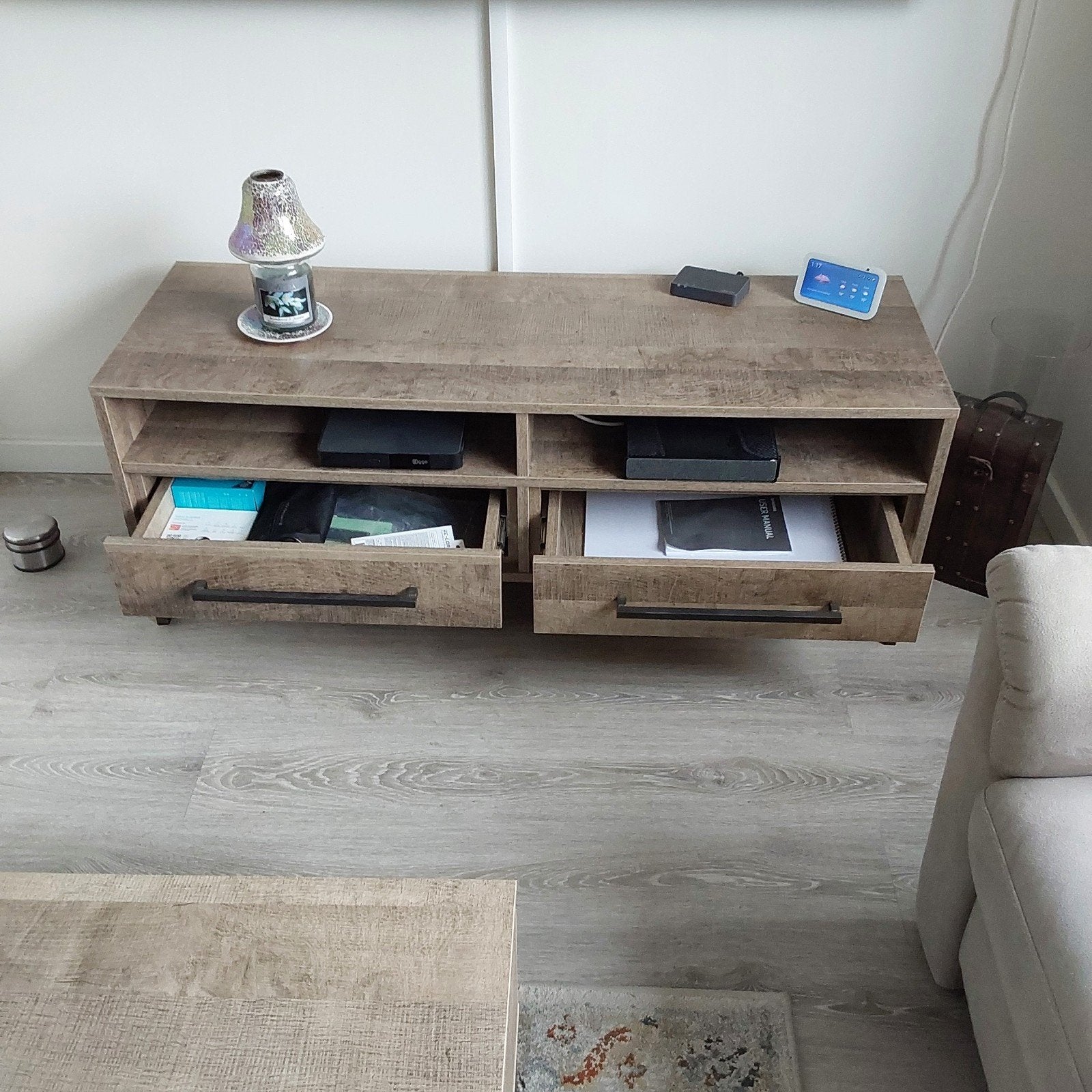 TV-smal 130bx45dx48h cm., Ophalen