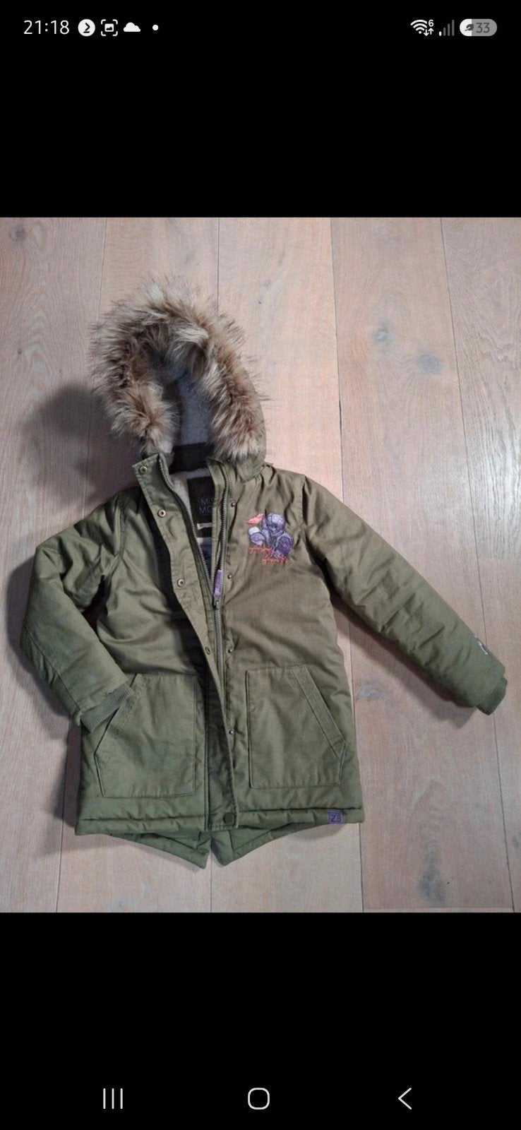 NIEUW Z8 winterjas Miss Moon Rosanne mt 116 122, Ophalen of Verzenden