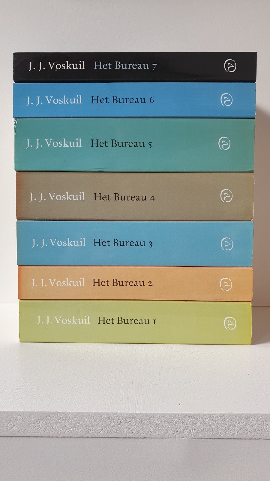 Voskuil Het bureau compleet deel 1-7, Ophalen of Verzenden, Zo goed als nieuw