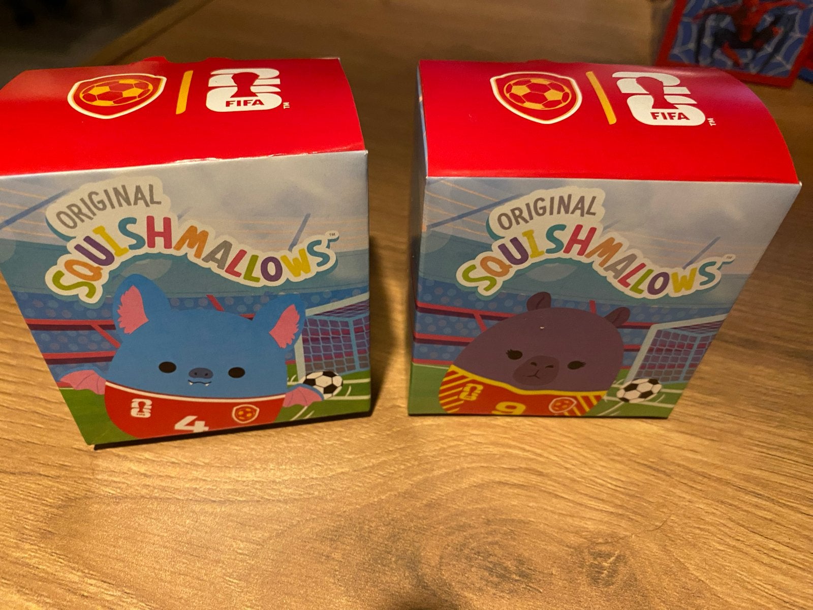Squishmallows FIFA McDonald's Happy Meal knuffels, Ophalen of Verzenden, Nieuw, Met doos, Squishmallow