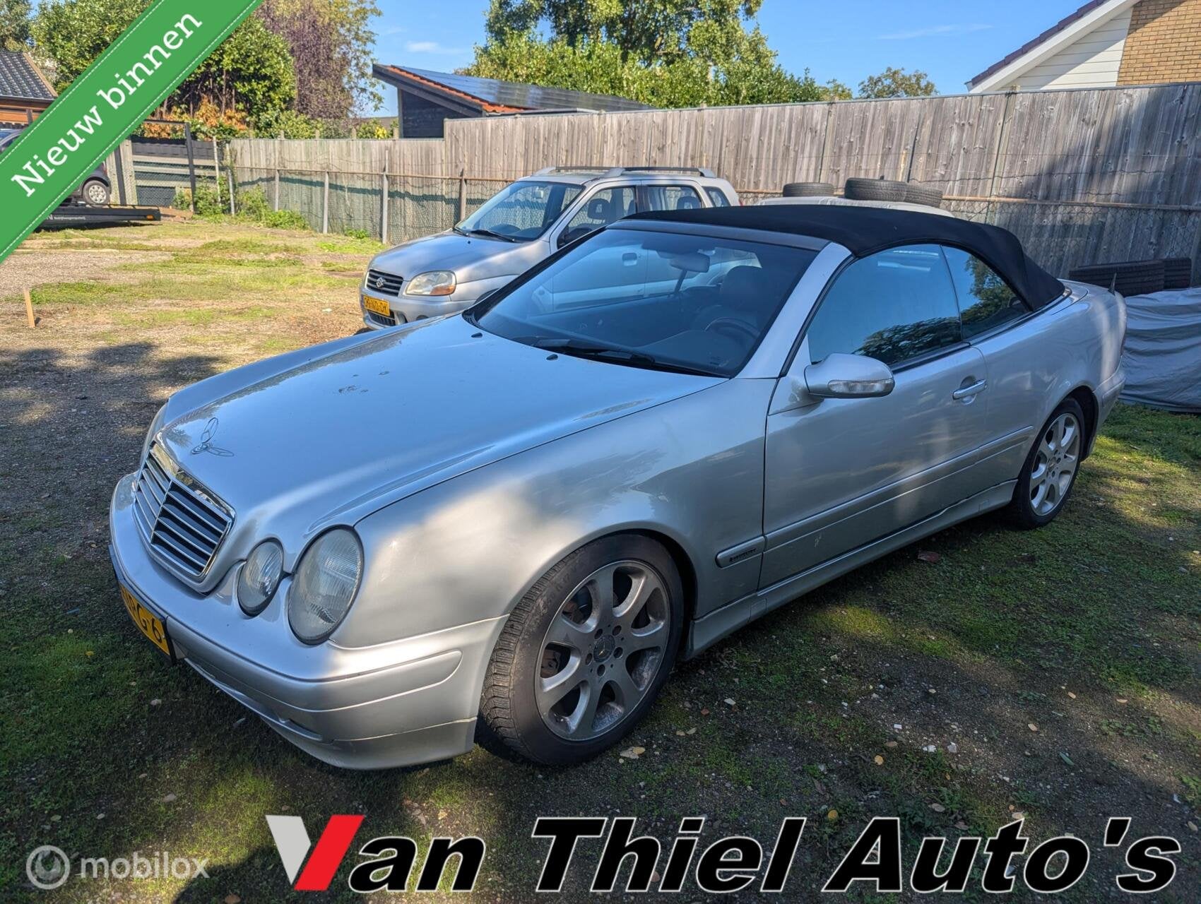 Mercedes CLK-klasse Cabrio 200 Avantgarde, Auto's, 1998 cc, Gebruikt, 4 cilinders, Cabriolet