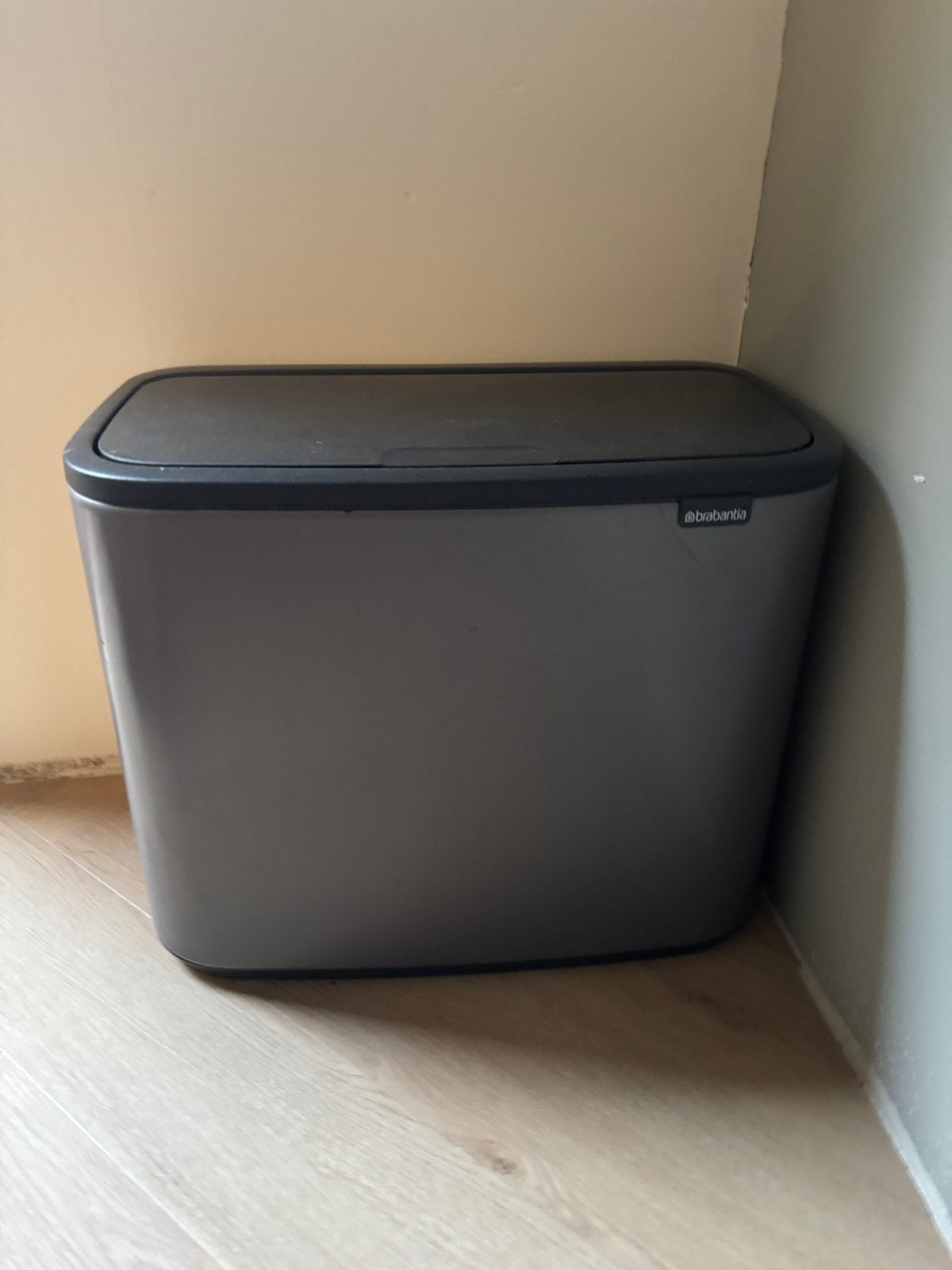 Brabantia Bo Touch Bin Prullenbak 3x11L, Ophalen, 50 – 75, Gebruikt, Metaal