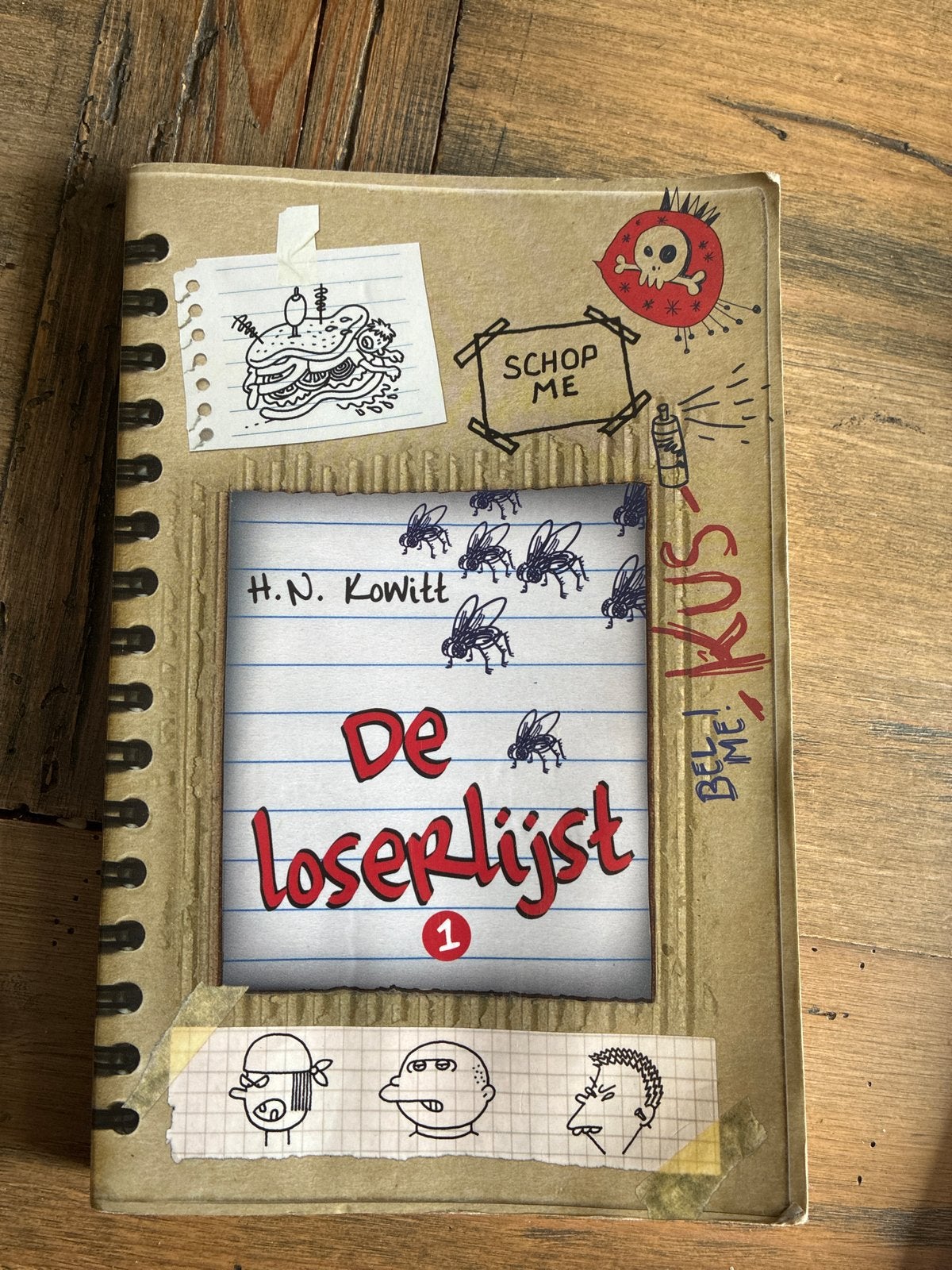 De Loserlijst 1: Hilarisch kinderboek vol humor en tekeninge, Boeken, Kinderboeken | Jeugd | onder 10 jaar, Ophalen of Verzenden