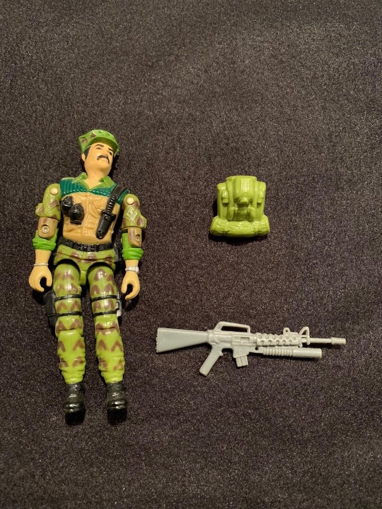GI JOE actiefiguur Leatherneck, Verzamelen, Poppetjes en Figuurtjes, Ophalen, Gebruikt