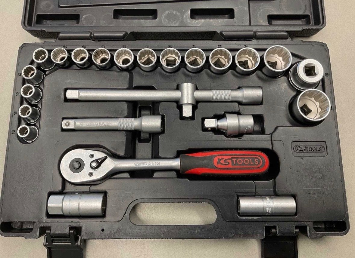 KS Tools doppendoos - Nieuw, Doe-het-zelf en Verbouw, Ophalen of Verzenden, Nieuw, Sleutel/ratel, Overige merken