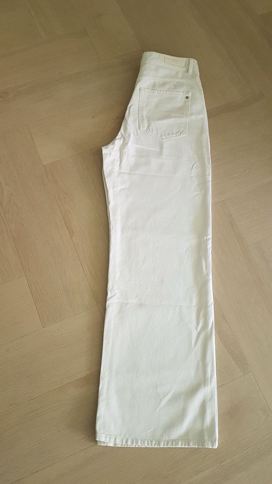 Witte Cup of Joe Denim Maria Wide Leg Jeans W29 L32, Wit, Ophalen of Verzenden, Maat 36 (S), Lang