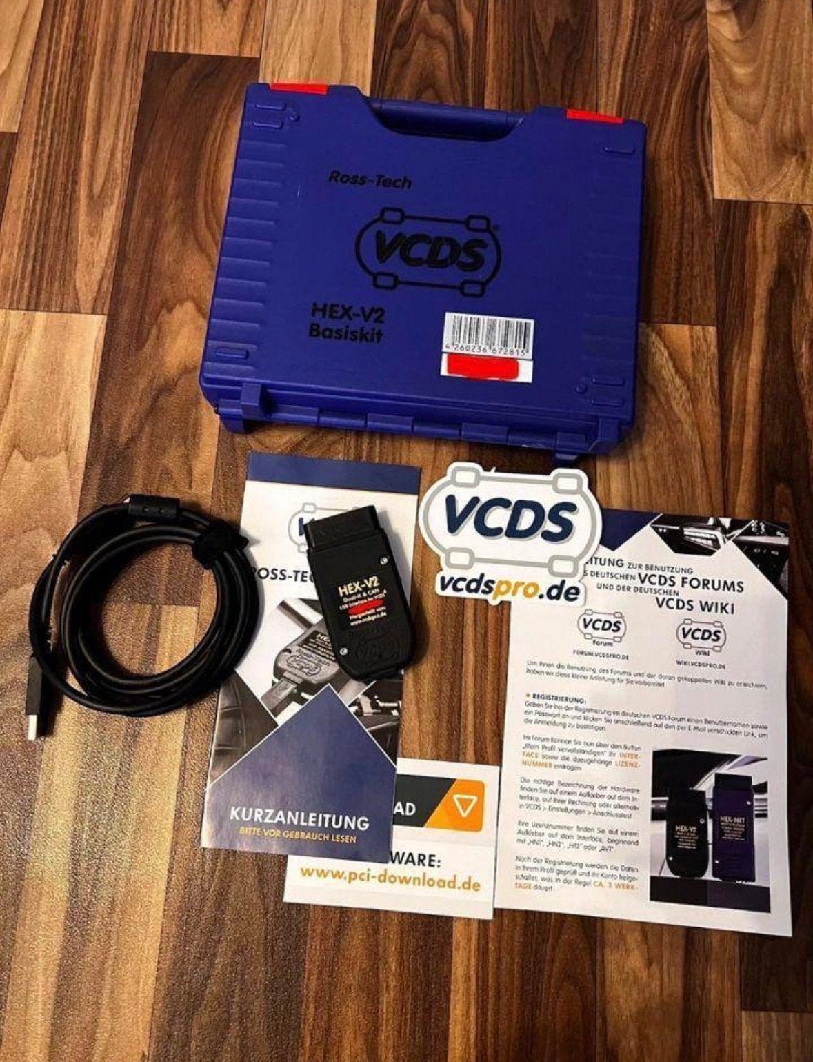 Originele Ross-Tech VCDS HEX-V2 Diagnosekabel Unlimited, Ophalen of Verzenden, Zo goed als nieuw